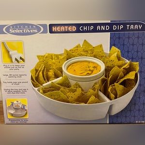 Heated Chip and Dip Tray